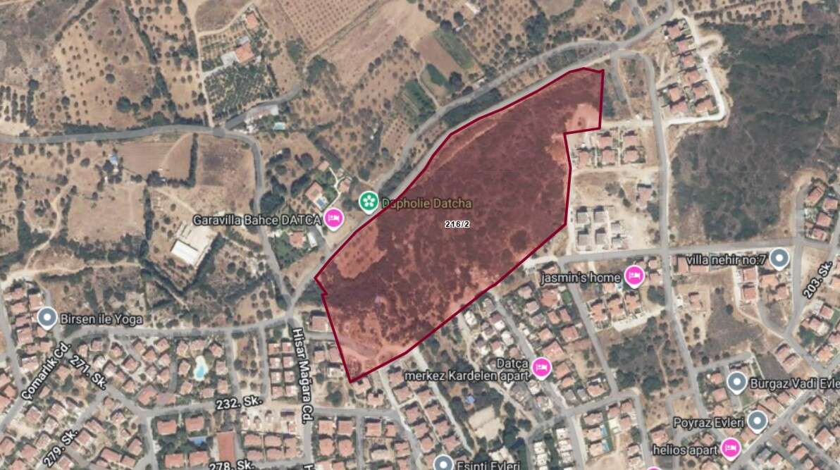 SGK'dan Datça'da Denize Yakın Konumda 600 Milyonluk Dev Arsa Satışı 1